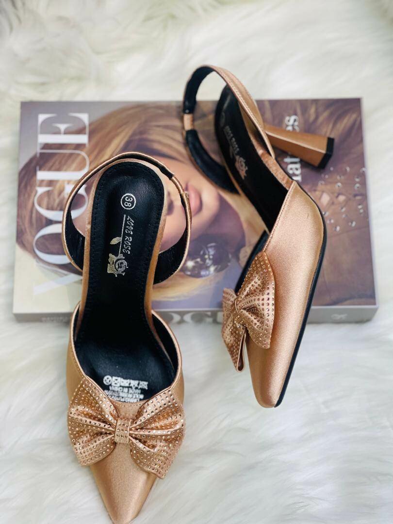 Ladies butterfly heels