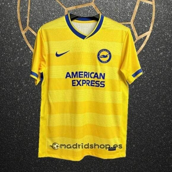 Maillot de Foot Jaune Nike