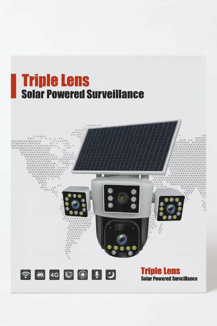Caméra de Surveillance Solaire