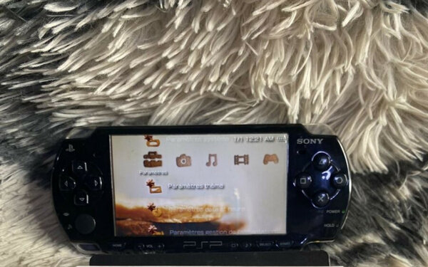 Sony PSP Console Piano Black