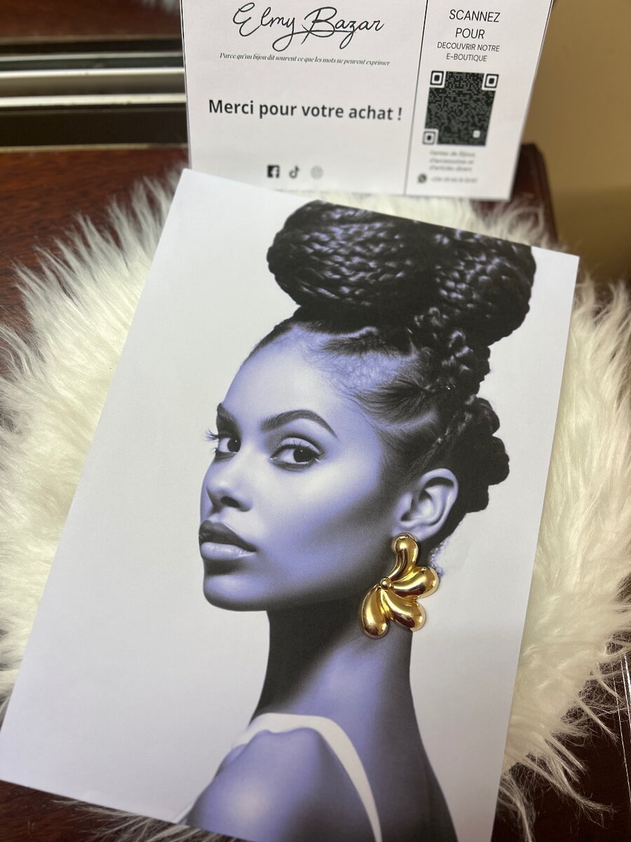 Boucles d'oreilles élégantes