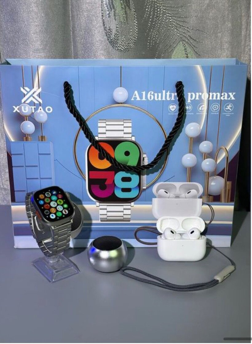 Montre connectée avec écouteurs