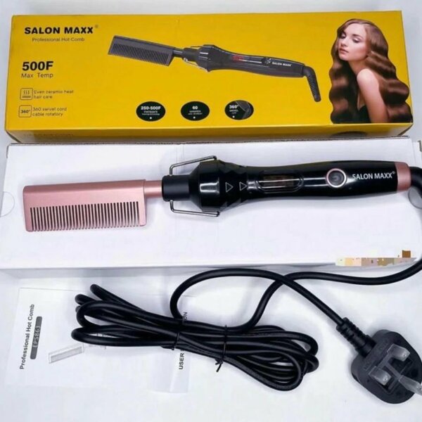 Salon Maxx Peigne Chauffant Pro