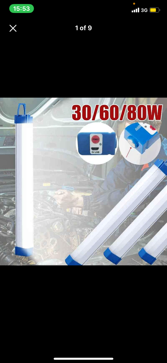 Rechargeable led lights