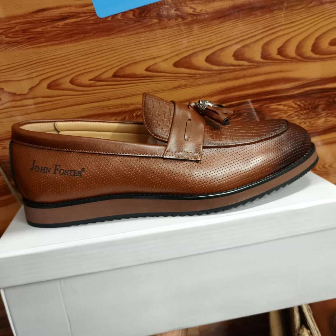 Mocassins élégants en cuir