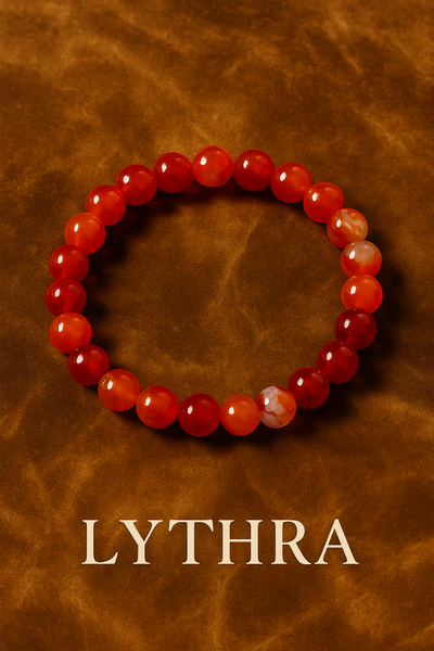 Bracelet LYTHRA agate rouge