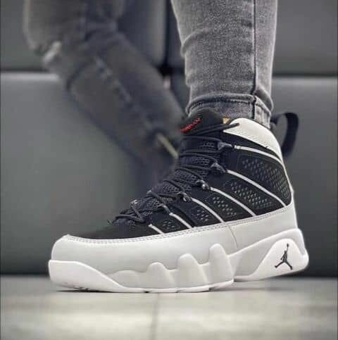 Baskets montantes noires et blanches
