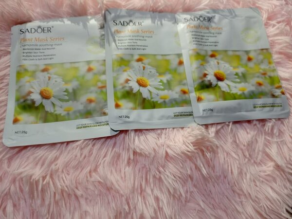 Masque hydratant camomille