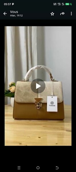 Sac à main élégant en cuir