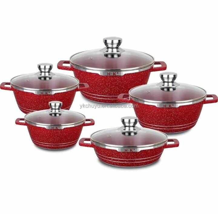 Set de casseroles en granit