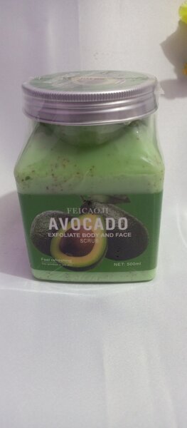 Avocado face & body scrub