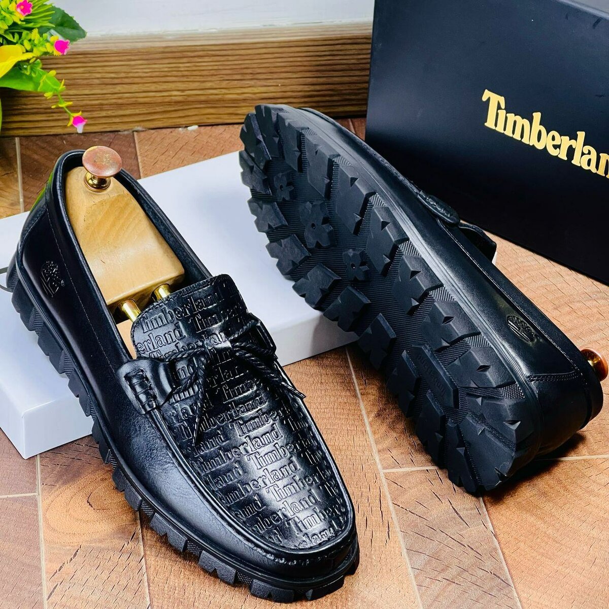 Quality Timberland Black Loafe