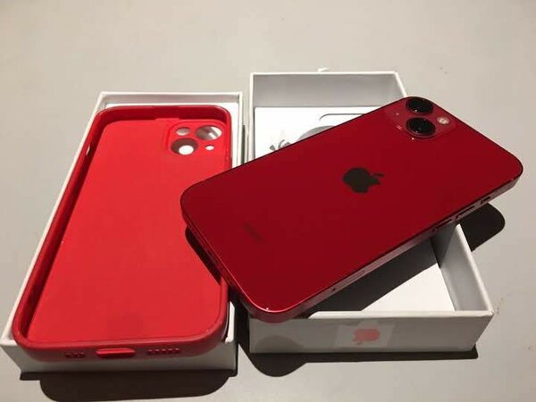 Coque rouge pour iPhone