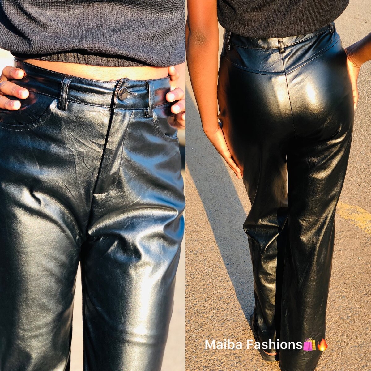 Leather pants
