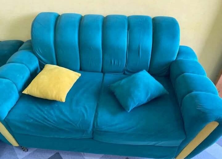 Canapé moderne en velours