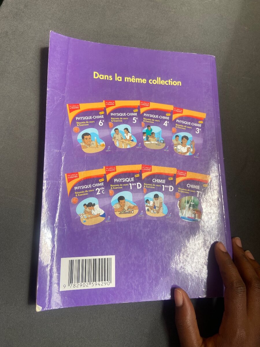 Livre Physique Terminale C D E