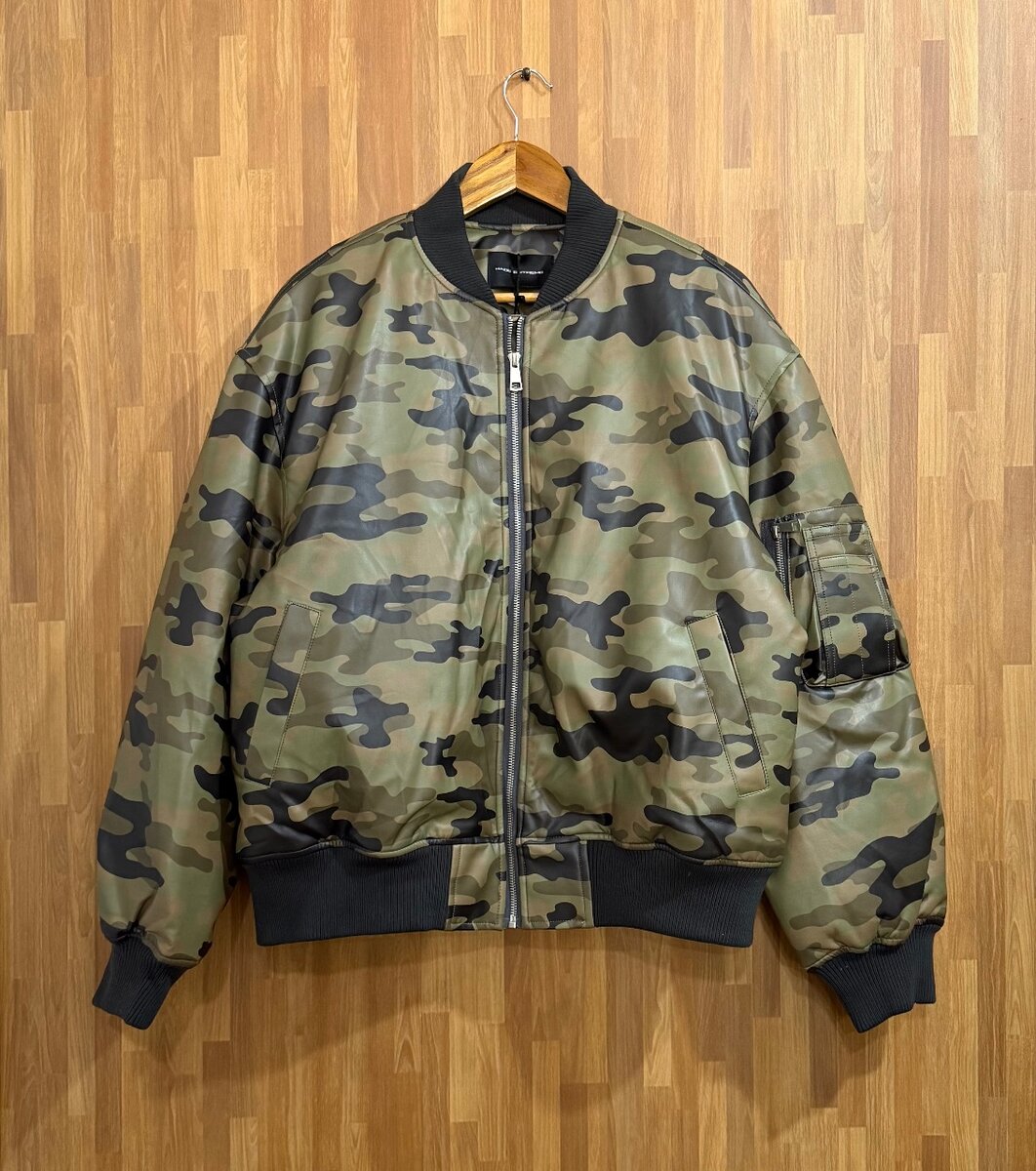 Camo Varsity Jackets