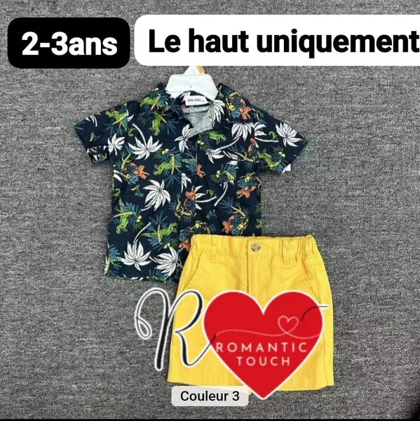 Tenue d'été pour enfants