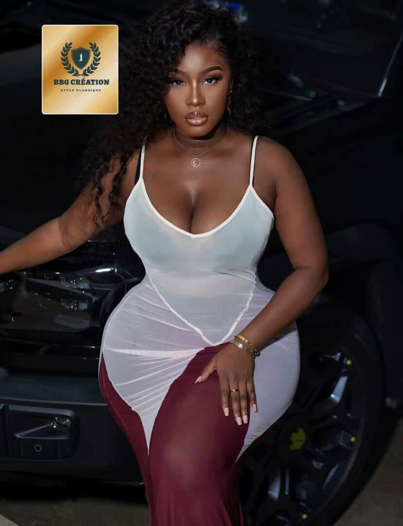 Robe longue élégante soirée