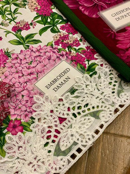 Women clothes, unstitched suit for women