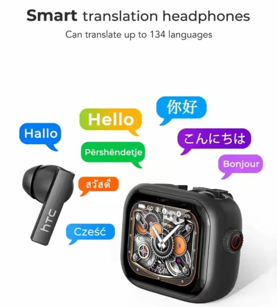 Écouteurs HTC Traduction 134 Langues