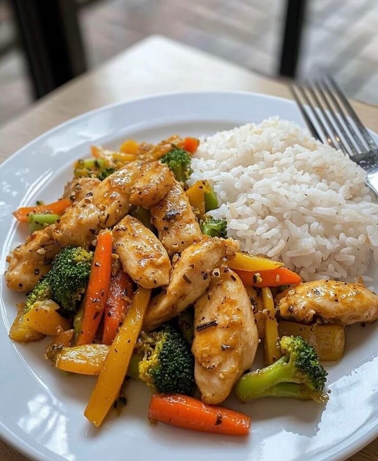 Délicieux Plats Asiatiques