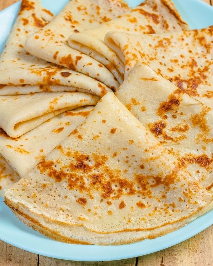 Crêpes fines françaises