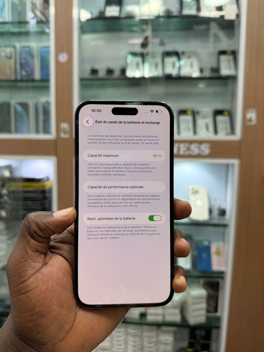 14 pro max 128Go retour Casi