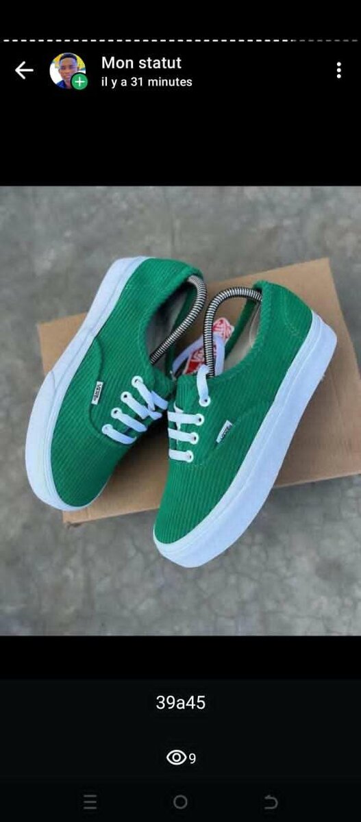 Baskets en toile décontractées