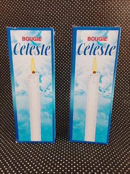 Bougie Céleste - Chandelle Classique