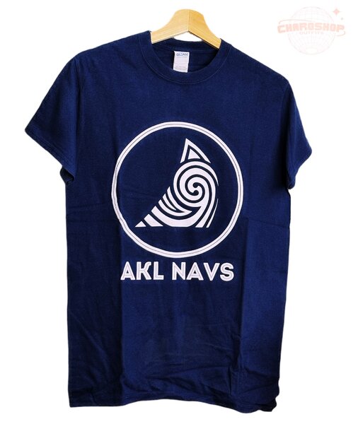 T-shirt bleu AKL NAVS