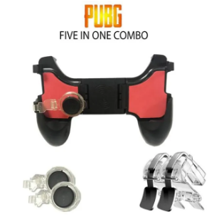 Gamepad 5 in 1 best pubg Controller Joystick with L1 R1 Mobile Gaming for PUBG