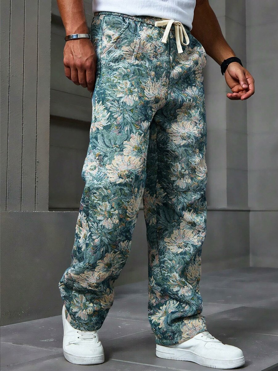 Pantalons à motifs tendance