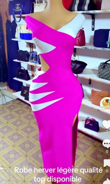 Robe moulante élégante