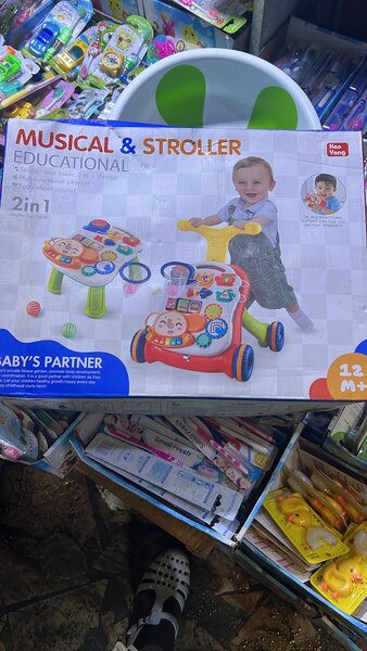 Chariot Musical Éducatif Bébé