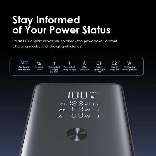 Powerbank Oraimo 27600mAh