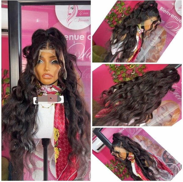 Perruque longue lisse lg28