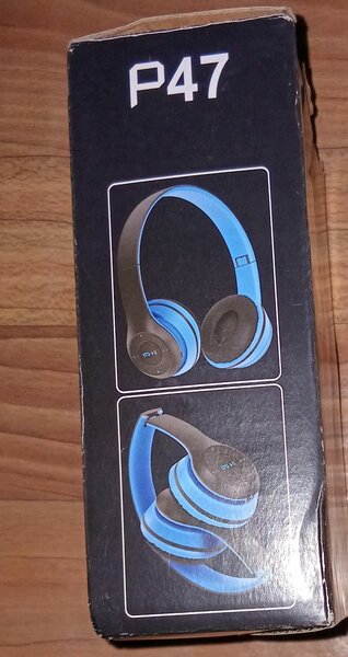 Casque Bluetooth P47 Bleu