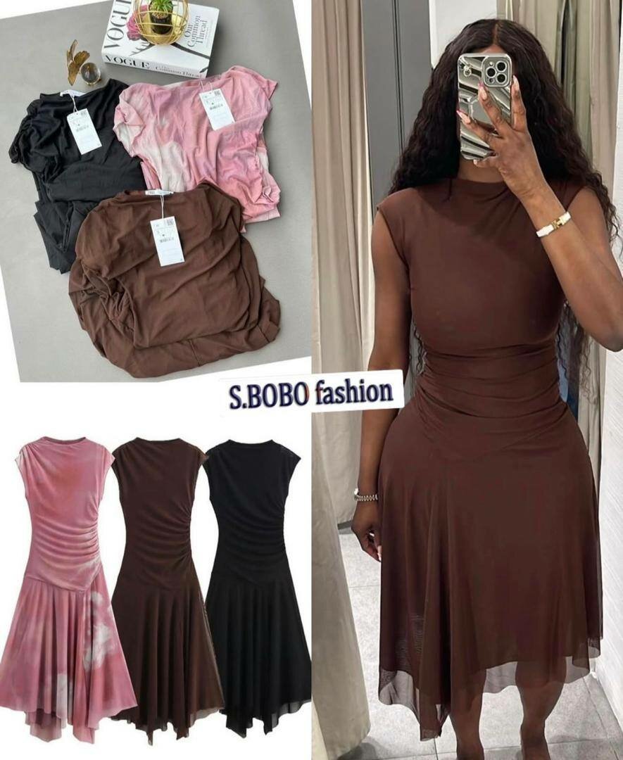 Robe élégante en soie