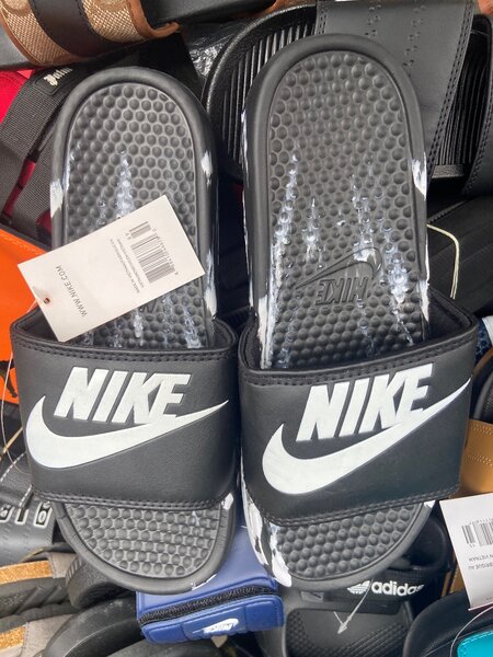 Nike Sandales Noires Sport