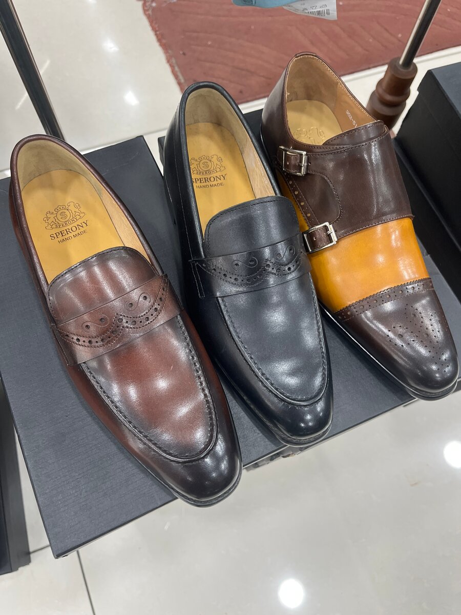 Chaussures Richelieu en cuir élégantes