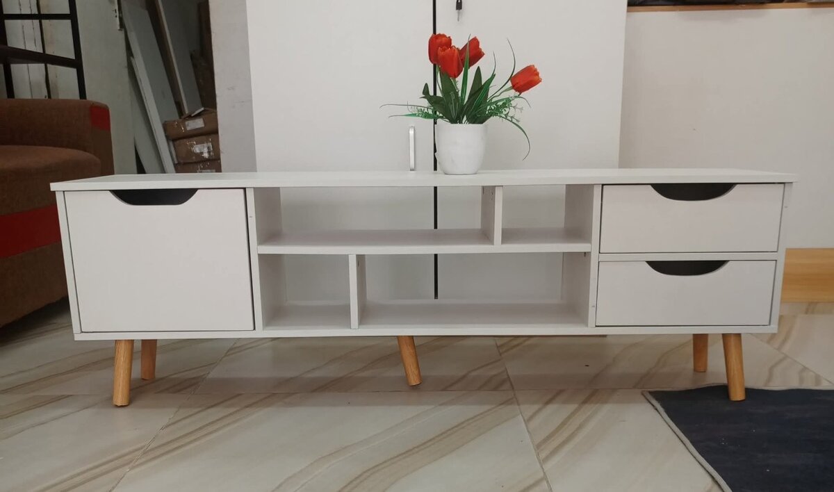 Meuble TV blanc moderne