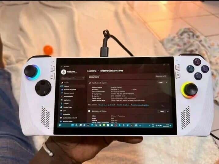 Console portable de jeu