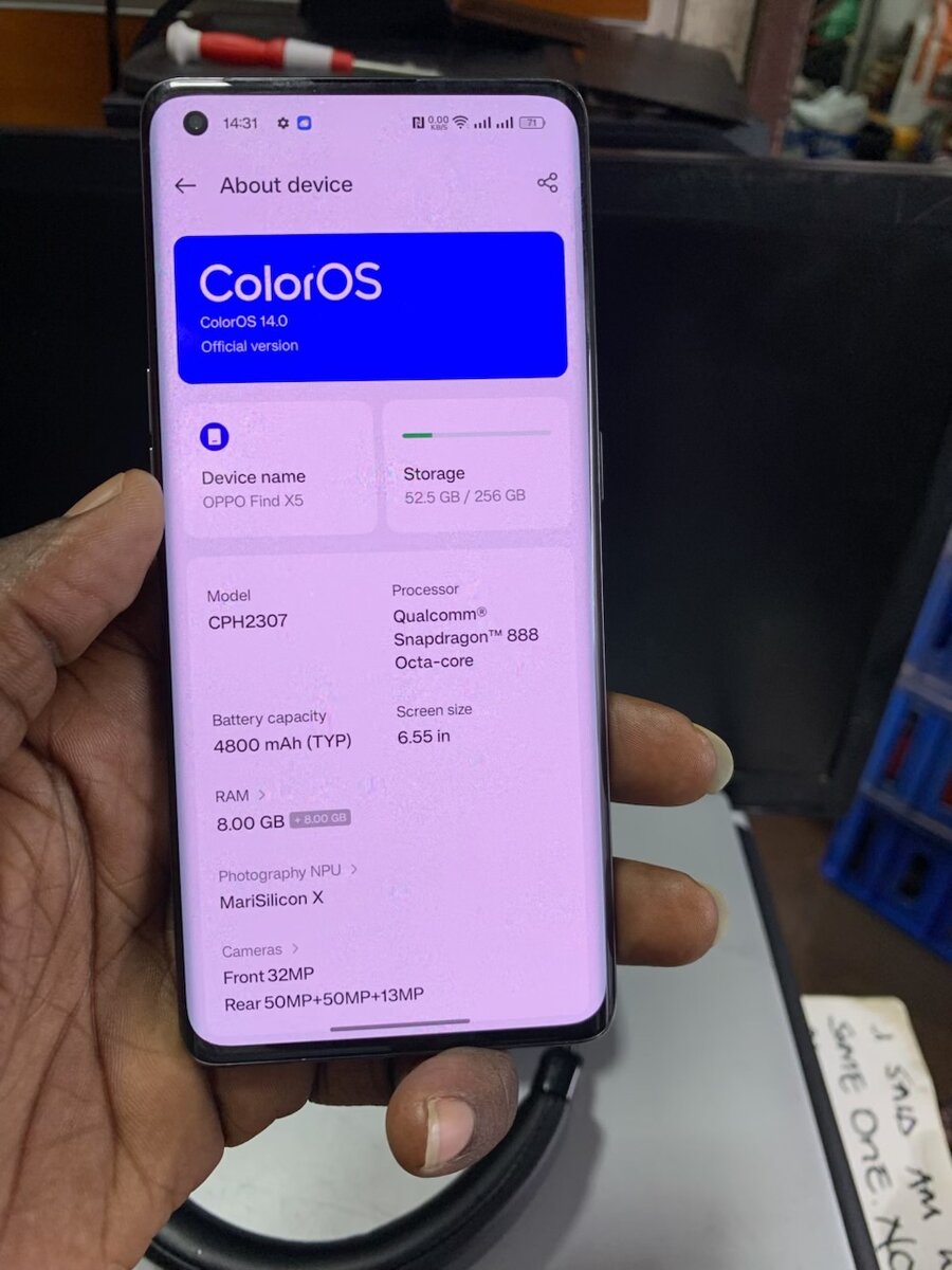 Oppo Find X5 256gb, 8gb Ram