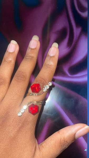 Bague réglable bijoux