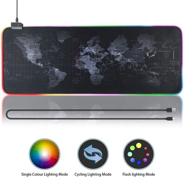 Mouse Pad Keyboard Mat RGB