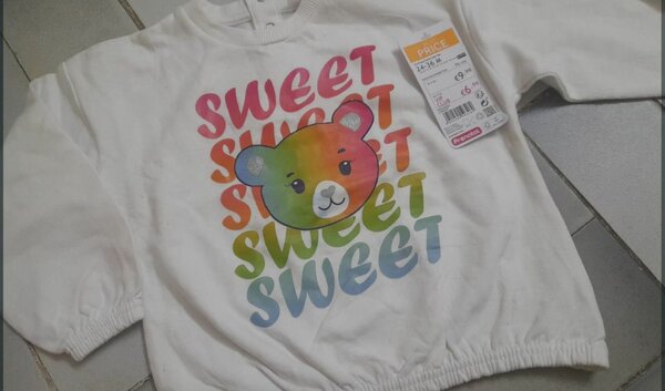 Sweat bear shirt