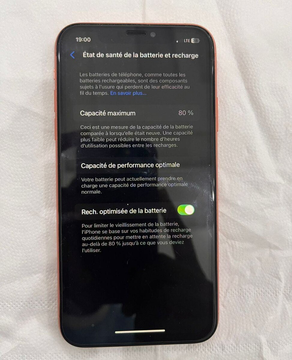 iPhone XR 64 Go Rouge