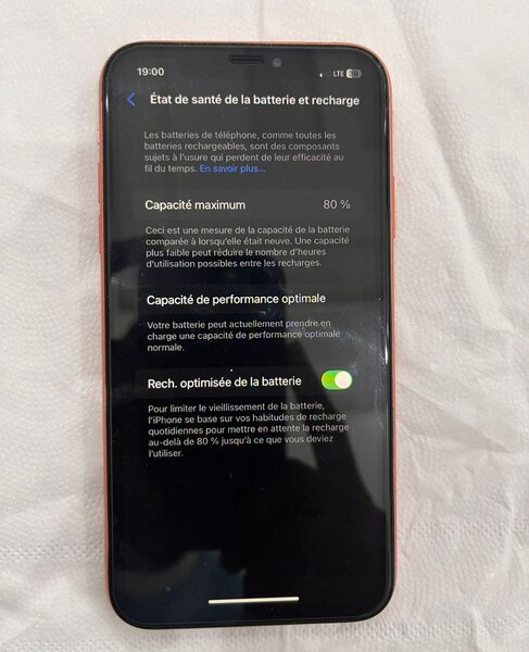 iPhone XR 64 Go Rouge