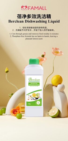 BERCLEAN Dishwashing Liquid